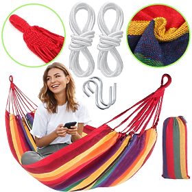 Kétszemélyes függőágy 480143A YELLOW, Bluegarden