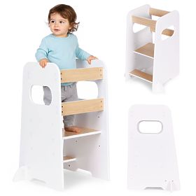 Konyhai segítő kitchen helper Montessori állítható állvány gyerekeknek ECOTOYS, EcoToys