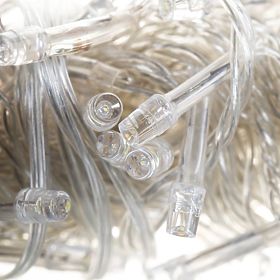 Kültéri 304 LED függöny távirányítóval, Tutumi