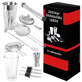 Leeds bármixer készlet 11 darab