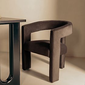 Lory relaxációs fotel csokoládé színben, velúr