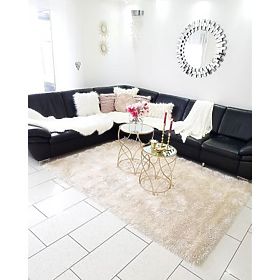 LOVE SHAGGY szőnyeg 93600 krém színű modell, F.H.Kabis