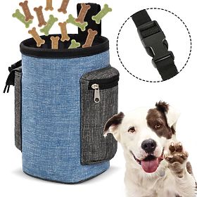 MAILO kék kutya jutalomfalat táska