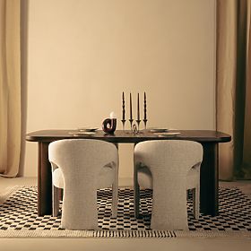 Marbella bővíthető asztal 160-200 cm, téglalap alakú, sötét tölgy, lectus