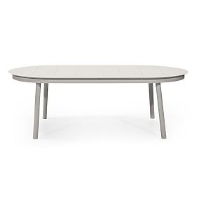 Marinelli II 230-300 cm-es kihúzható kerti asztal, alumínium, világos bézs