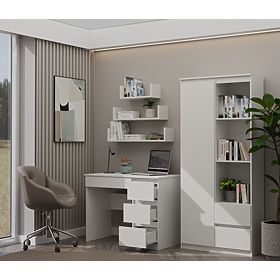 Mijas JOBB FEHÉR íróasztal