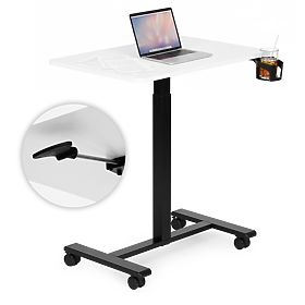 Mobil állítható asztal 70x48 cm laptopasztal állítható magasság 71,5-112 cm ModernHome, MODERNHOME