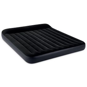 Nagy felfújható matrac két személyre 203x183x25 cm ágy háttámlával INTEX 64144, INTEX