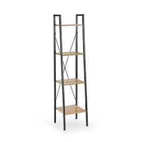 NARVIK REG1 fekete / sonoma tölgy