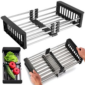 ORDOS fekete mosogató kosár csepegtető