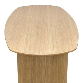 Oriento íróasztal/konzol 120 cm, természetes tölgy furnér