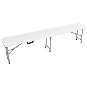Összecsukható catering pad 180 cm fehér