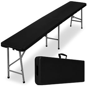 Összecsukható catering pad 180 cm fekete