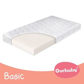 Ourbaby Basic habszivacs matrac - 200x140 cm, Ourbaby®