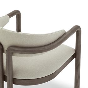 Palena étkezőszék, tömör tölgyfa, eszpresszó barna/bézs