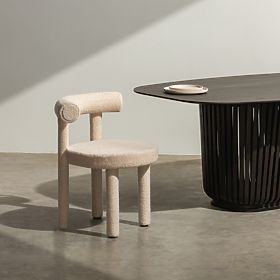 Pedro 2.0 étkezőszék, bézs, boucle