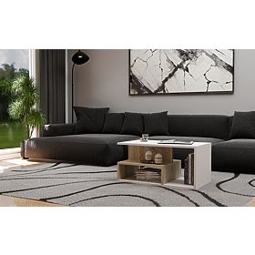 Prima PRIMA FEHÉR SONOMA Dohányzóasztal