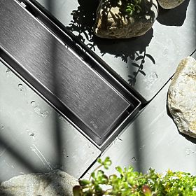 REA NEOX PRO Lineáris lefolyó Kefeacél 60