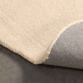 Sable téglalap alakú szőnyeg, hullámos, gyapjú, krémszínű, Szőnyeg mérete: 190x290