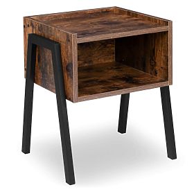 Skive Rustic ipari loft szekrény antik tölgy