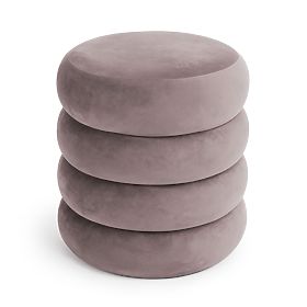 SNUGGO PUF HALVÁNY RÓZSASZÍN