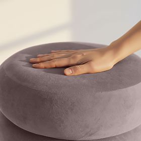 SNUGGO PUF HALVÁNY RÓZSASZÍN