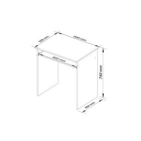 STAR PK ÍRÓASZTAL SONOMA TÖLGY