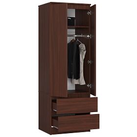 STAR S 60 cm 2 AJTÓ 2 FIÓK WENGE SZEKRÉNY