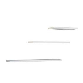 TOBI 3P FEHÉR FALI POLCOK