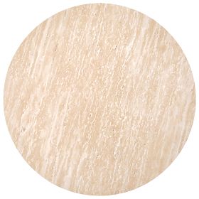 TRAVERTINO KEREK dohányzóasztal, travertin (1p=1db)