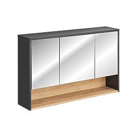 Tükrös szekrény 120cm 3 ajtó